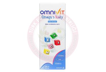 OMNIVIT OMEGA3 KIDDY SURUP  100 ml şişe