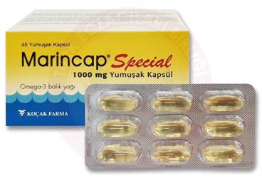 MARINCAP SPECIAL JELATIN KAPSUL 720 mg 45 kapsül