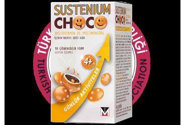 SUSTENIUM CHOCO MULTIVITAMIN VE MULTIMINERAL ICEREN TAKVIYE EDICI GIDA  90 tablet