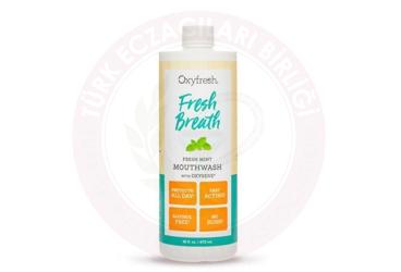 OXYFRESH NANELI AGIZ BAKIM SUYU  473 ml şişe