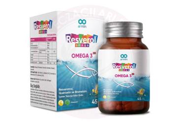 RESVEROL OMEGA SOFT KAPSUL  45 kapsül
