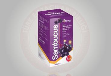 DNZ SAMBUCUS KARA MURVER EKSTRESI  125 ml şişe
