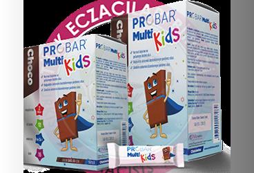 PROBAR MULTI KIDS PROBIYOTIK CIKOLATA BAR  25 adet