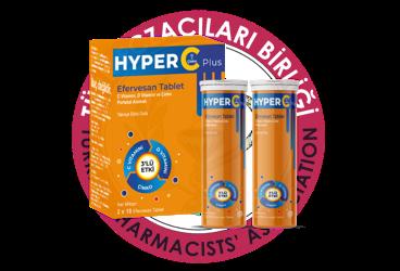 HYPER C PLUS TAKVIYE EDICI GIDA  20 tablet