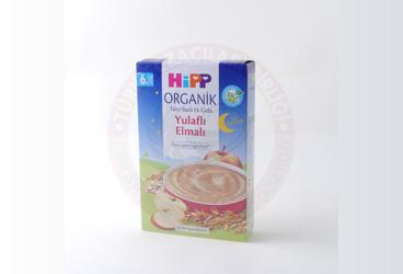 HIPP ORGANIK IYI GECELER TAHIL BAZLI EK GIDA YULAFLI ELMALI  250 g toz