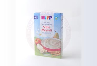 HIPP ORGANIK SUTLU MEYVELI TAHIL BAZLI EK GIDA  250 g toz