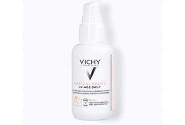 VICHY CAPITAL SOLEIL UV AGE DAILY TINTED SPF50+ GUNES KREMI  40 ml şişe