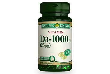 NATURES BOUNTY VITAMIN D3 YUMUSAK JELATIN KAPSUL 1000 IU 100 kapsül