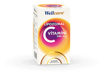 WELLCARE LIPOZOMAL C VITAMINI ICEREN TAKVIYE EDICI GIDA  30 kapsül
