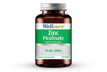 WELLCARE CINKO PIKOLINAT ICEREN TAKVIYE EDICI GIDA  60 tablet