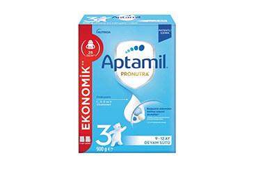 APTAMIL PRONUTRA 3 9-12 AY DEVAM SUTU  900 g toz