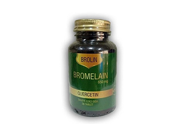 BROLIN BROMELAIN ICEREN TAKVIYE EDICI GIDA TABLET 650 mg 30 tablet
