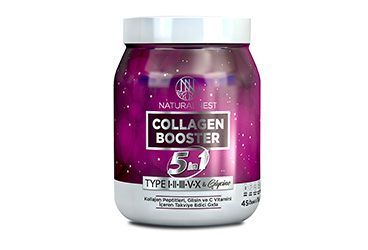 NATURALNEST COLLAGEN BOOSTER 5 IN 1 SIVI TAKVIYE EDICI GIDA  450 gr şişe