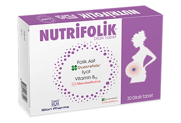 NUTRIFOLIK TAKVIYE EDICI GIDA DILALTI TABLET  30 tablet