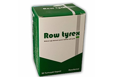 ROW TYREX BITKISEL YAG EKSTRAKTI ICEREN TAKVIYE EDICI GIDA YUMUSAK KAPSUL  90 kapsül