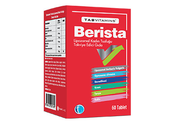 TABVITAMINS BERISTA TAKVIYE EDICI GIDA TABLET  60 tablet