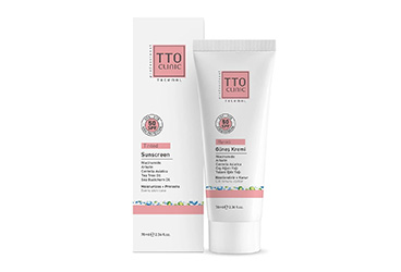 TTO CLINIC RENKLI GUNES KORUYUCU KREM SPF 50  70 ml tüp