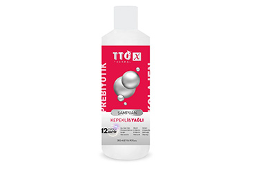 TTO X KEPEKLI VE YAGLI SACLARA OZEK SAMPUAN  500 ml şişe