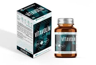 VITAVOLIN MAG MAGNEZYUM VE VITAMIN B6 ICEREN TAKVIYE EDICI GIDA TABLET  60 tablet