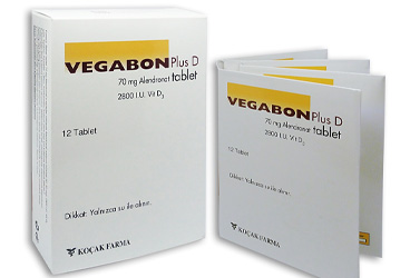 VEGABON PLUS D 70 MG/2800 IU TABLET (12 TABLET)