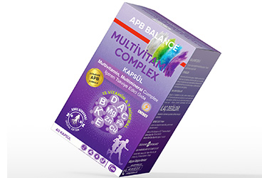 APB BALANCE MULTIVITAMIN COMPLEX TAKVIYE EDICI GIDA KAPSUL 60 kapsül