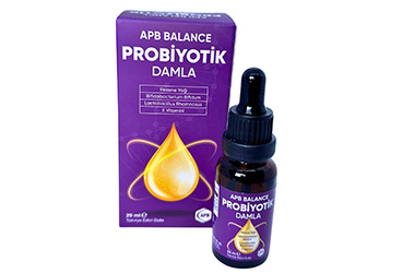 APB BALANCE PROBIYOTIK TAKVIYE EDICI GIDA ORAL DAMLA  20 ml şişe