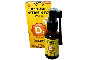 APB BALANCE VITAMIN D3 1000 IU SIVI TAKVIYE EDICI SPREY  30 ml şişe