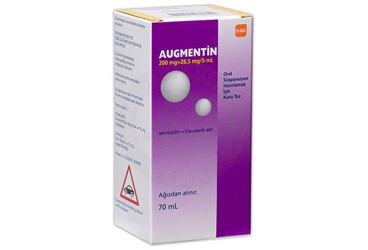 AUGMENTIN 200 MG+28,5 MG/5 ML ORAL SUSPANSIYON HAZIRLAMAK ICIN KURU TOZ 70 ML