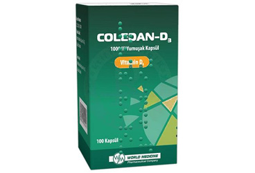 COLEDAN-D3 1.000 IU YUMUŞAK KAPSUL (100 ADET)