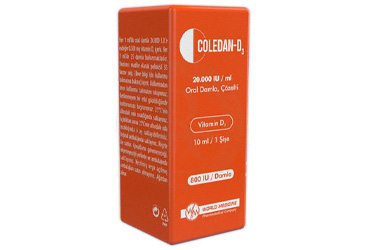 COLEDAN-D3 20.000 IU/ML ORAL DAMLA, COZELTI (10 ML)