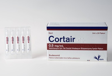 CORTAIR 0,5 MG/ML NEBULIZASYON ICIN TEK DOZLUK INHALASYON SUSPANSIYONU ICEREN FLAKON (20 FLAKON)