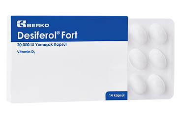 DESIFEROL FORT 20.000 IU YUMUSAK KAPSUL (14 KAPSUL)