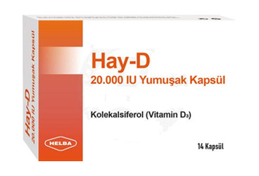 HAY-D 20.000 IU YUMUŞAK KAPSUL (14 KAPSUL)