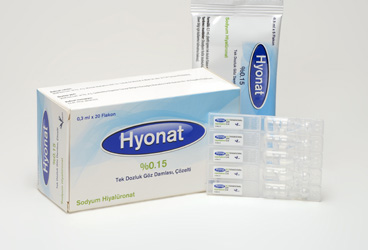 HYONAT %0,15 TEK DOZLUK GOZ DAMLASI, COZELTI (20 FLAKON)
