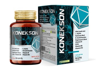 KONEKSON TAKVIYE EDICI GIDA KAPSUL  30 kapsül