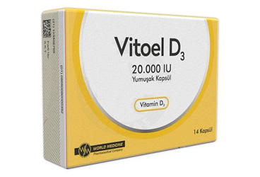 VITOEL-D3 20.000 I.U. YUMUSAK KAPSUL (14 KAPSUL)