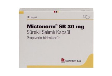 MICTONORM SR 30 MG SUREKLI SALINIMLI 30 KAPSUL