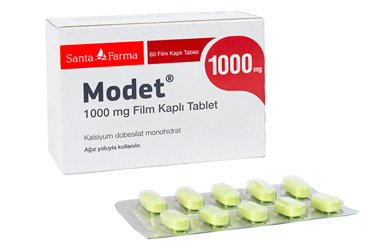 MODET 1000 MG  FILM KAPLI TABLET (60 FILM KAPLI TABLET)