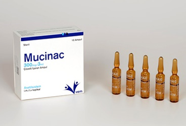 MUCINAC 300 MG/3 ML COZELTI ICEREN AMPUL 10x3 ML AMPUL/KUTU