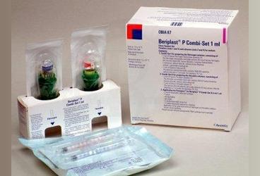 BERIPLAST-P COMBI SET 1 ML TROMBIN COZELTISI VE 1 ML FIBRINOJEN COZ. ICEREN FIBRIN YAPISTIRICI