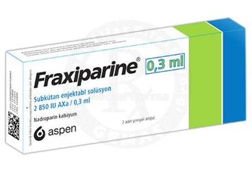 FRAXIPARINE 2850 IU/0.3 ML 2  ENJEKTOR
