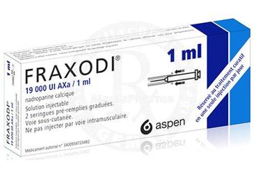 FRAXODI 19000 IU AXA/1 ML SC ENJEKTABL SOLUSYON ICEREN 2 ENJEKTOR