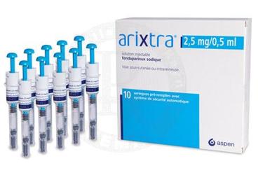 ARIXTRA 2.5 MG/0.5 ML ENJEKSIYONLUK SOL.10 KUL.HAZ.SIRINGA