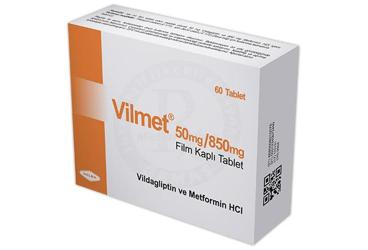 VILMET 50 MG / 850 MG FILM KAPLI TABLET (60 TABLET)