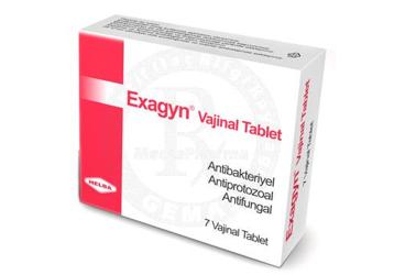 EXAGYN 750 MG/200 MG/100 MG VAJINAL TABLET (7 TABLET) 