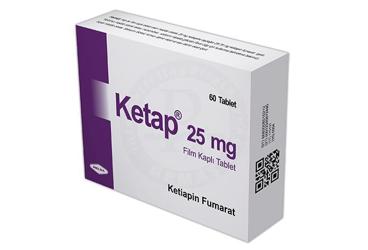 KETAP 25 MG 60 FILM KAPLI TABLET