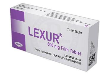 LEXUR 500 MG 7 FILM TABLET