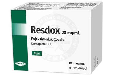 RESDOX 20 MG/ML ENJEKSIYONLUK COZELTI (5 ADET) (5 ML)