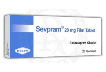 SEVPRAM 20 MG 28 FILM TABLET