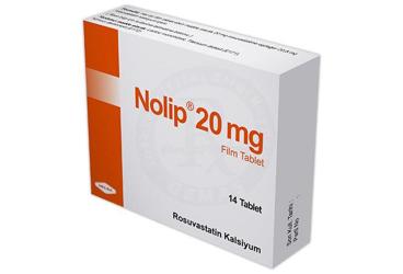 NOLIP 20 MG 14 FILM TABLET